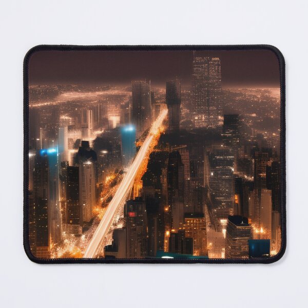 Item preview, Nocturnal city lights art designed and sold by brandway.