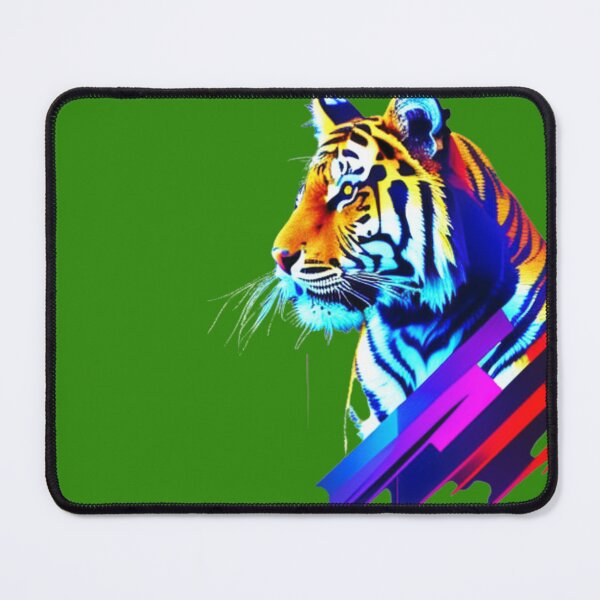 Item preview, A silhouette design of a tiger designed and sold by aipaint.