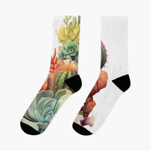 Item preview, Succulent and Cactus Watercolor designed and sold by Art by Lilia.