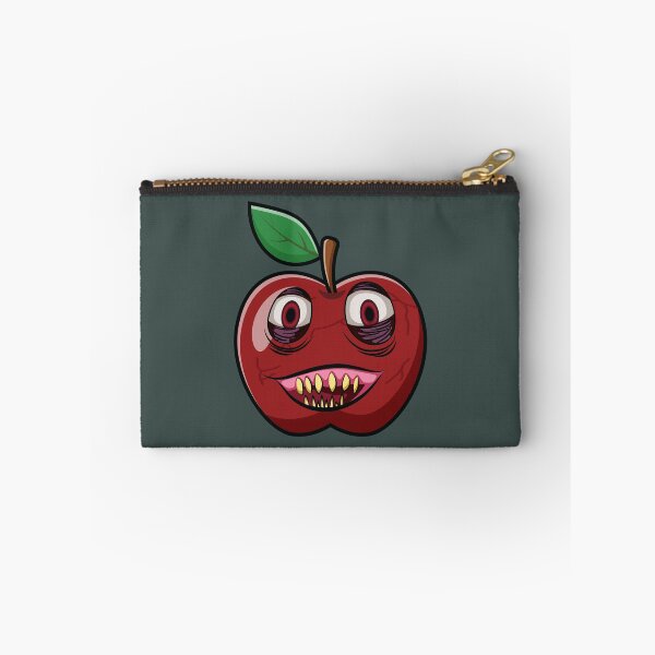 Item preview, Scary red apple fruit zombie  designed and sold by Donutlovers.