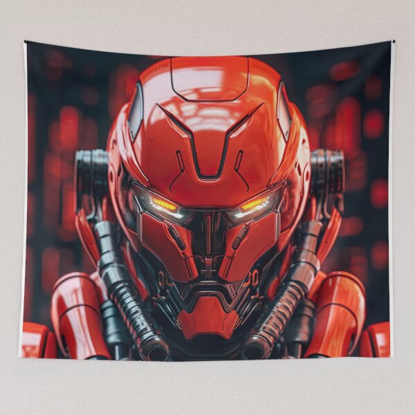 Item preview, Futuristic Sci-Fi Robot - Advanced Tech Art for Sci-Fi and Robot Enthusiasts designed and sold by DoPrint.