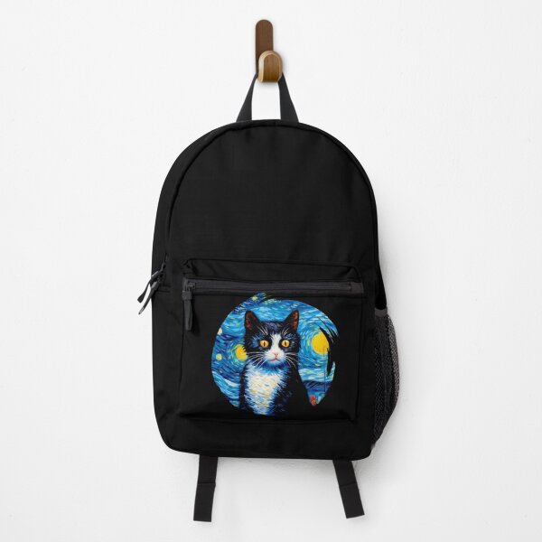 Item preview, Van gogh Style Black Cat  designed and sold by Vangoholic.