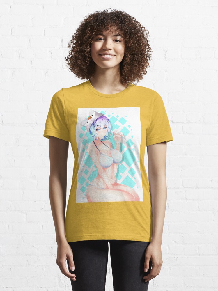 Girls Streetwear Baddie Vibes T-Shirt Black-Yellow Yandere Anime Girls –  PullUpDoeShop