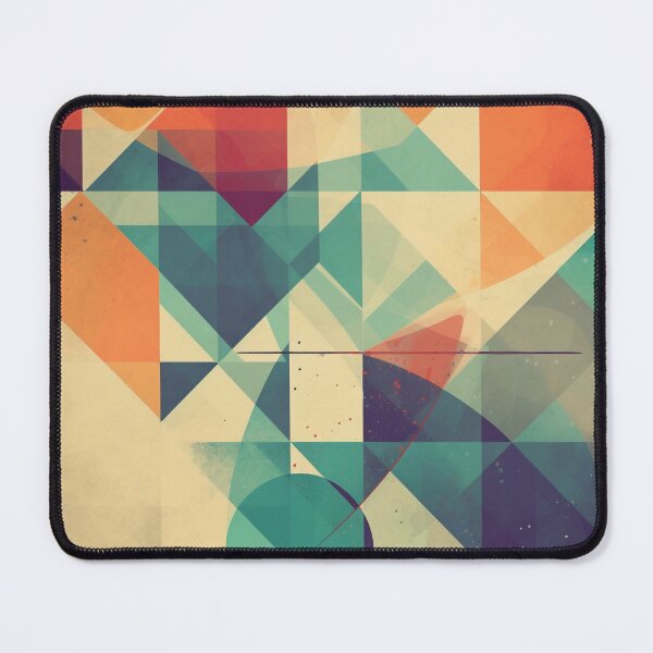Item preview, Faith-Inspired Abstract Geometric Art - Rustic Futurism Meets Translucent Design - UHD Digital Print designed and sold by stateofhuman.