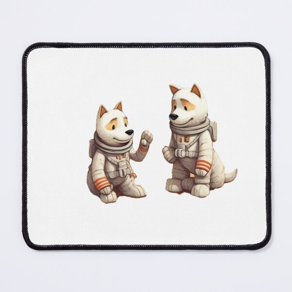 Item preview, Belka And Strelka designed and sold by UnusuallyGood.