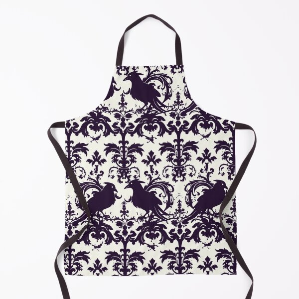Item preview, Damask Raven Pattern  designed and sold by Eolithic.