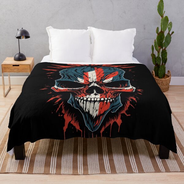 Item preview, British Flag Skull designed and sold by GangBangGang.
