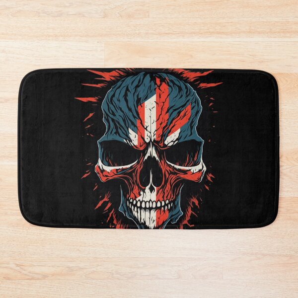 Item preview, British Flag Skull designed and sold by GangBangGang.
