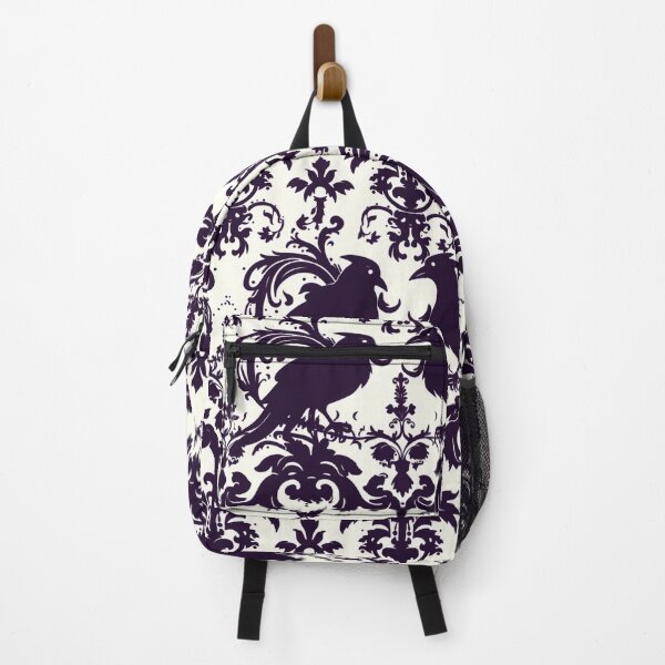 Item preview, Damask Raven Pattern  designed and sold by Eolithic.