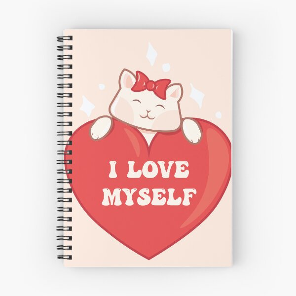 Item preview, Cat 'I LOVE MYSELF' designed and sold by Annisadesign.