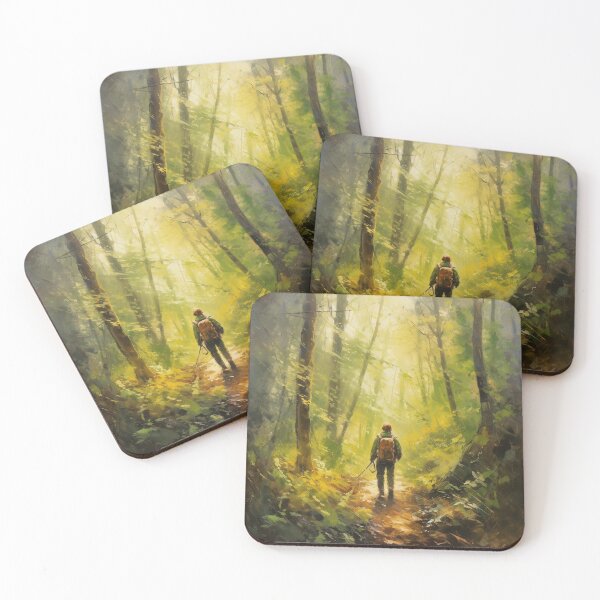 Item preview, Solitary Journey: A Moody Watercolour Depiction designed and sold by Dotty-Designs.