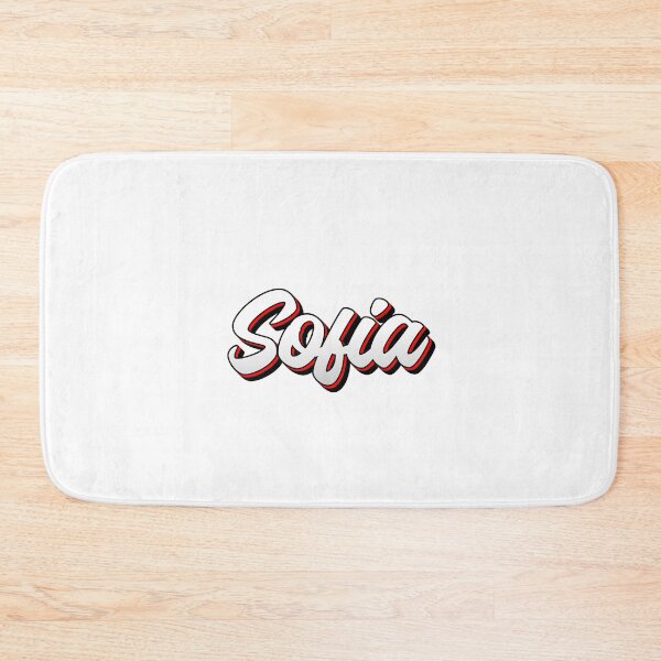 Item preview, Retro Sofia Name Label designed and sold by NafilNafiz.
