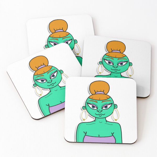 Item preview, Belle in Bun: Charm and Style in an Illustration designed and sold by SantosAbriles.