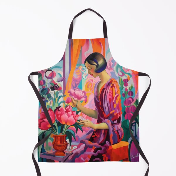 Item preview, MId-century Modern Lady designed and sold by Art by Lilia.