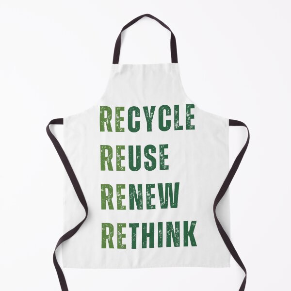 Aperçu de l'œuvre Recycler réutiliser renouveler repenser créée et vendue par Mirksaz-designs.