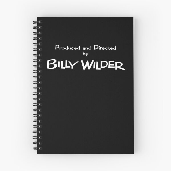 Item preview, Produced and Directed by Billy Wilder designed and sold by Jeremy Saunders Design.