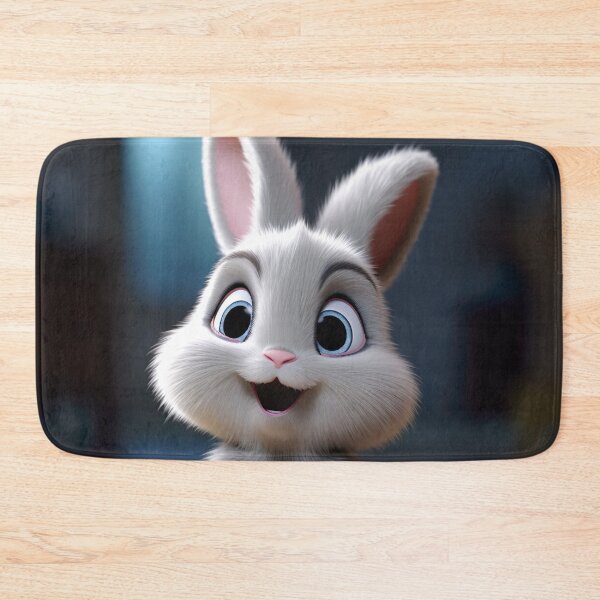 Item preview, Adorable Tiny Cartoon Baby Rabbit - Cute Bunny Art for Kids and Rabbit Lovers designed and sold by DoPrint.