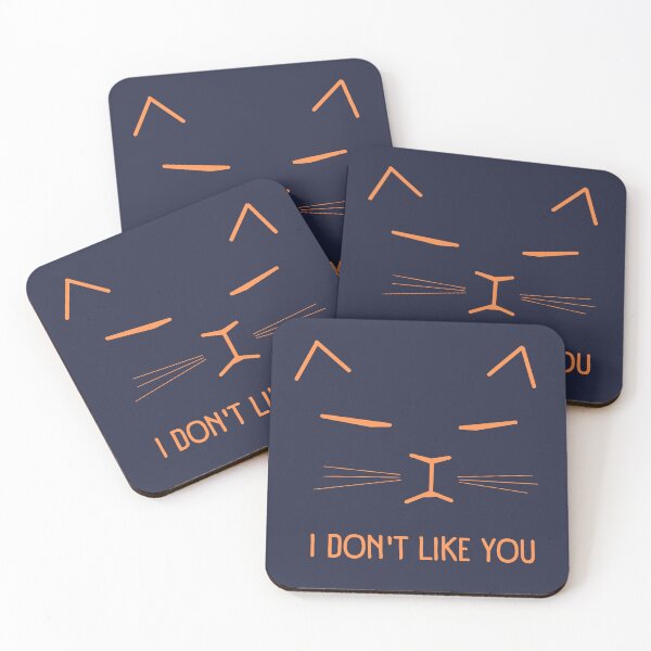 Item preview, I don't like you Cat designed and sold by trendingatees.