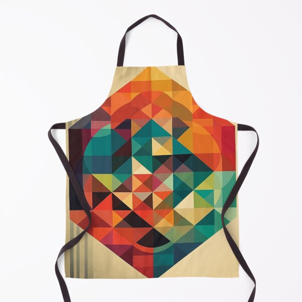 Item preview, Vibrant Multi-Colored Geometric Cubic Abstract Art – UHD Digital Design for Print on Demand designed and sold by stateofhuman.