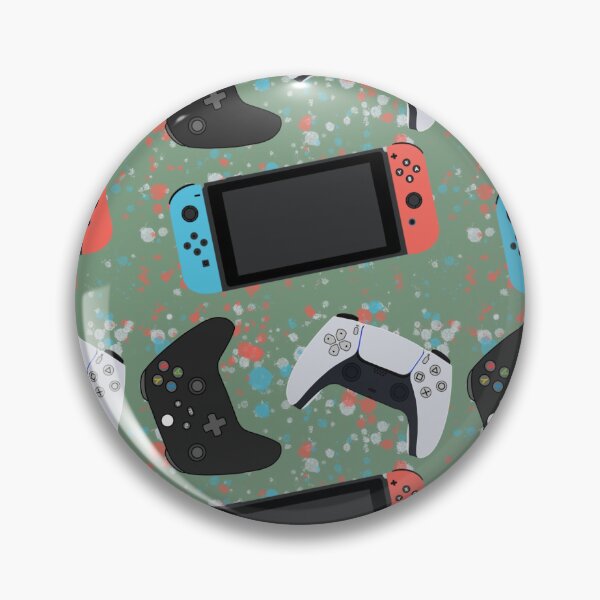 Item preview, Console Controllers Pattern designed and sold by Reba Lou.