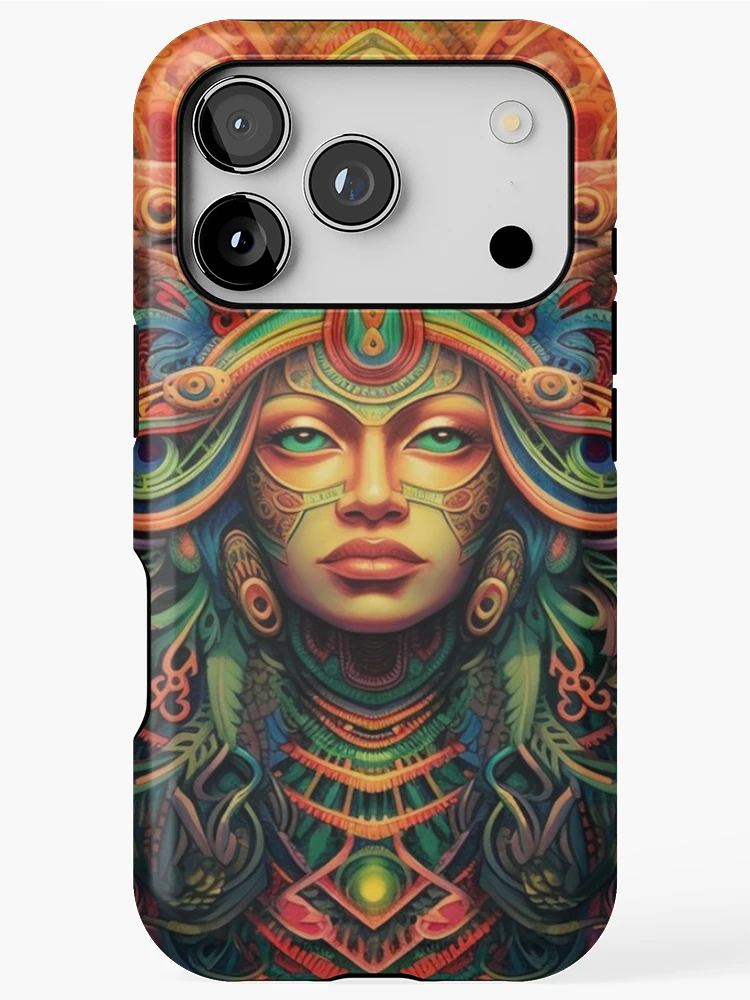 Thumbnail 1 of 4, iPhone Case, Abstract Aztec Patterns designed and sold by Desfix.