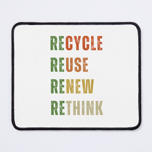 Item preview, Recycle reuse renew rethink designed and sold by Mirksaz-designs.