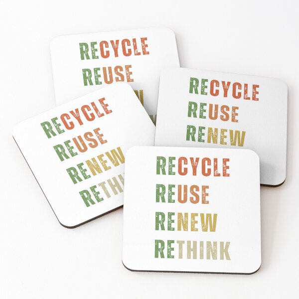 Item preview, Recycle reuse renew rethink designed and sold by Mirksaz-designs.