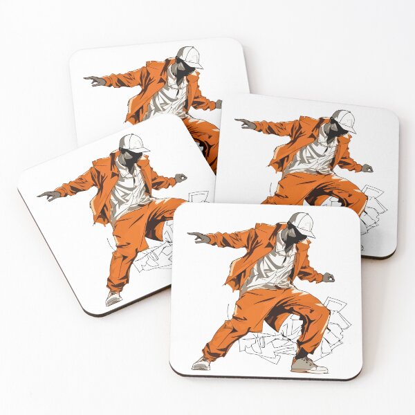 Item preview, Vibrant Dancer in Orange: Feel the Rhythm designed and sold by Artwyz.