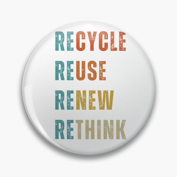 Item preview, Recycle reuse renew rethink designed and sold by Mirksaz-designs.