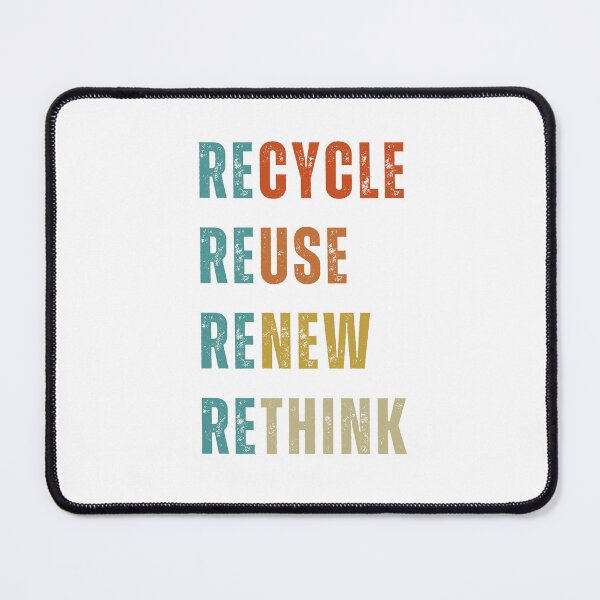 Item preview, Recycle reuse renew rethink designed and sold by Mirksaz-designs.