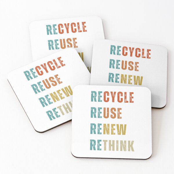 Item preview, Recycle reuse renew rethink designed and sold by Mirksaz-designs.