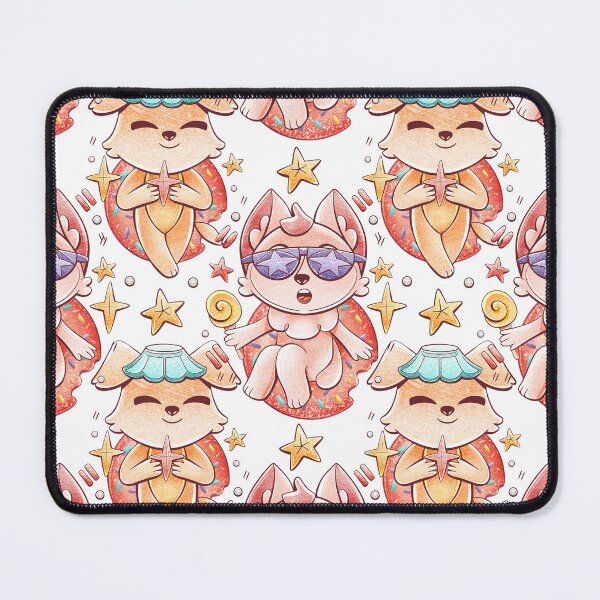 Item preview, Pattern of cute dogs and cats, donuts, ice cream in cartoon kid style designed and sold by xiukab.