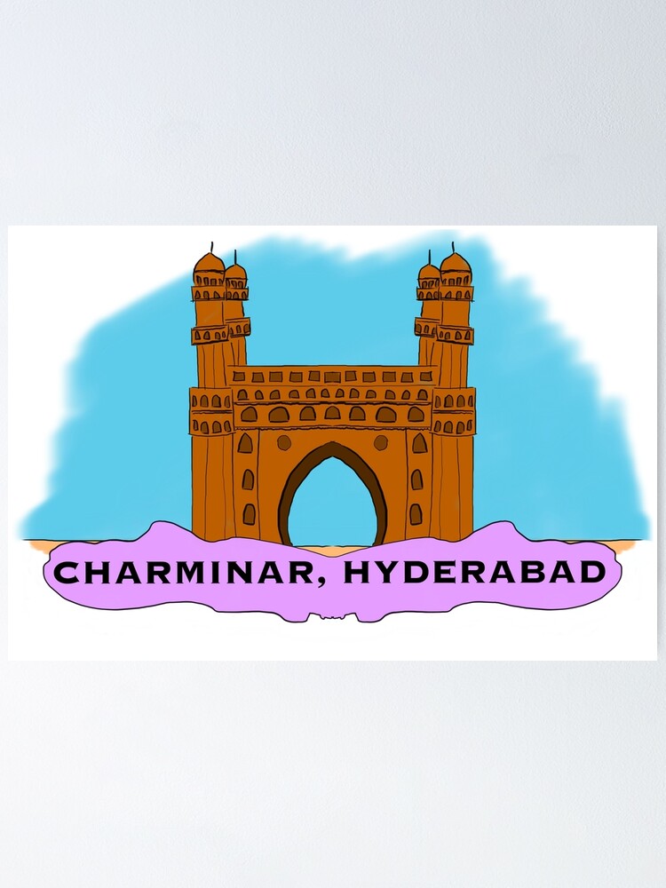 Charminar poster Black and White Stock Photos & Images - Alamy