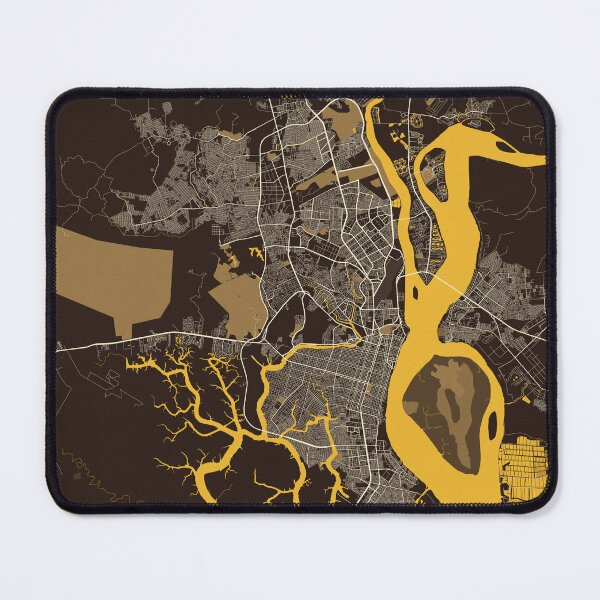 Item preview, Guayaquil City Map of Ecuador - Pastel designed and sold by deMAP.
