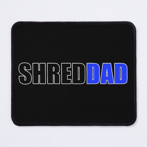 Item preview, Shred dad - blue designed and sold by Artistic Fusion Lab.