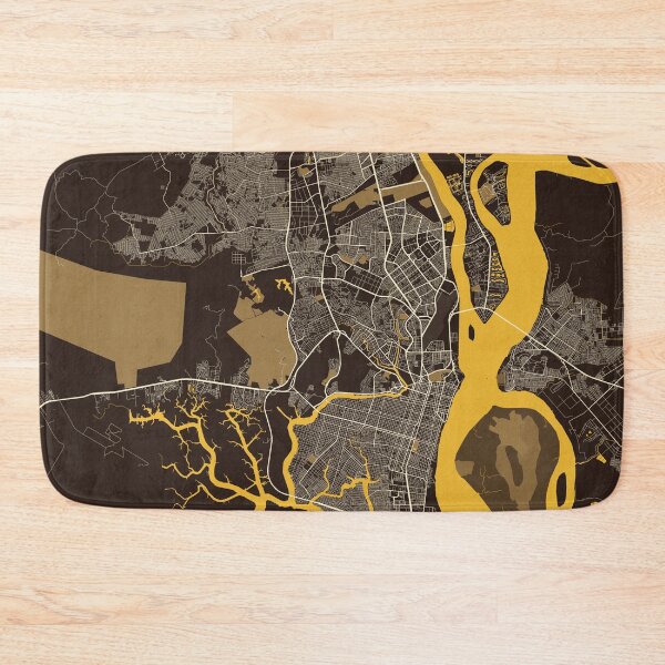 Item preview, Guayaquil City Map of Ecuador - Pastel designed and sold by deMAP.