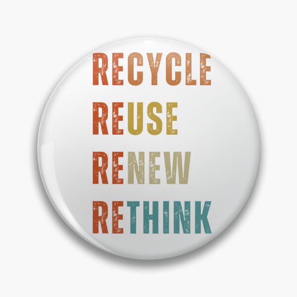 Item preview, Recycle reuse renew rethink designed and sold by Mirksaz-designs.