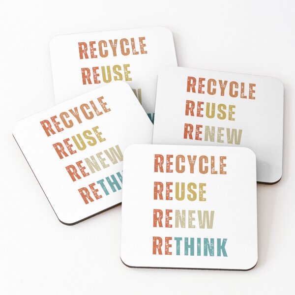 Item preview, Recycle reuse renew rethink designed and sold by Mirksaz-designs.