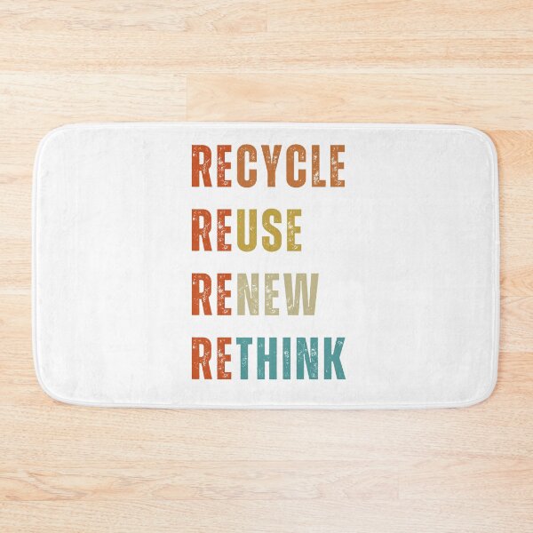 Item preview, Recycle reuse renew rethink designed and sold by Mirksaz-designs.