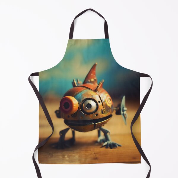 Item preview, Cute robotic piranha designed and sold by MuteEcho.