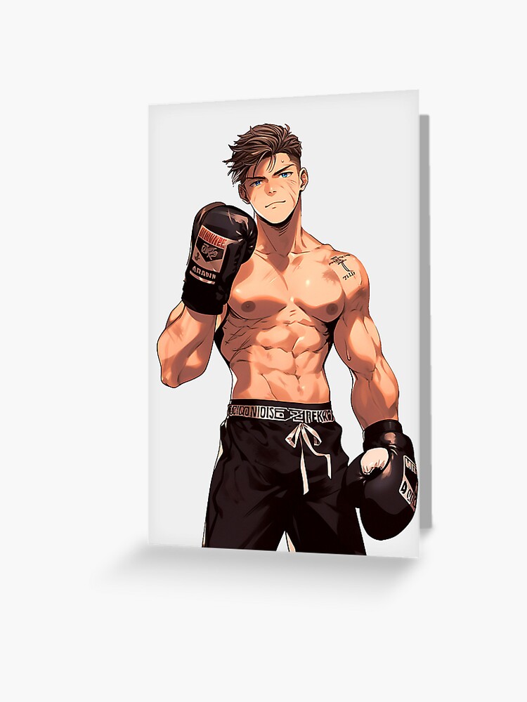 Anime Boxer Girl Framed poster – GrafixAI