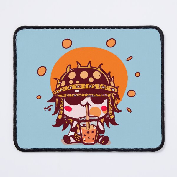 Item preview,  Tangled Sun Warrior drinking bubble tea V2 designed and sold by design19970.