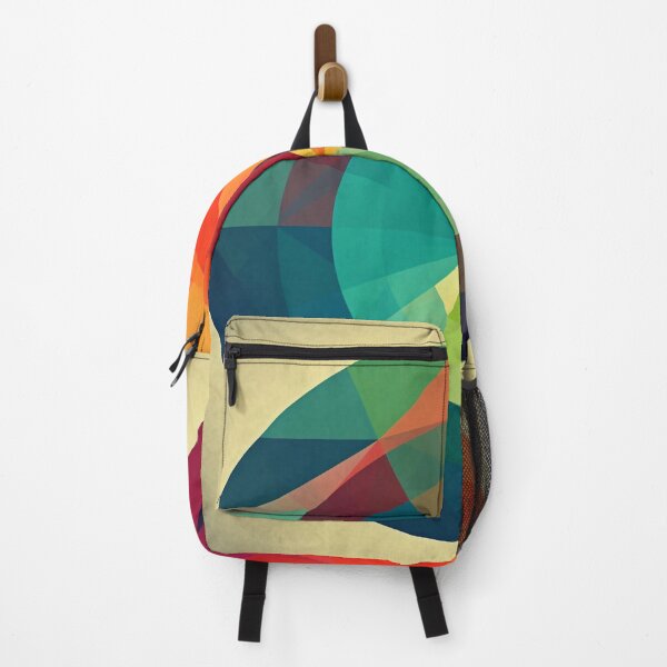 Item preview, Dynamic Rainbow-Colored Circular Abstract Art - UHD Digital Art for Home Decor designed and sold by stateofhuman.