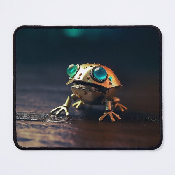 Item preview, scared little golden frog designed and sold by MuteEcho.
