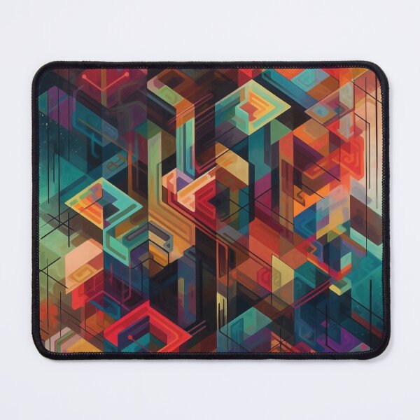Item preview, UHD Digital Abstract Art - Geometric Space Skyscraper - Precisionist Illustrations designed and sold by stateofhuman.