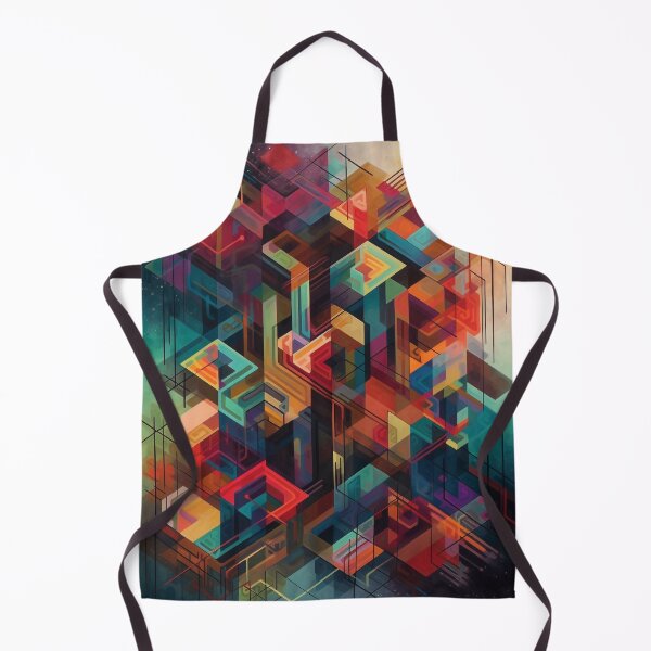 Item preview, UHD Digital Abstract Art - Geometric Space Skyscraper - Precisionist Illustrations designed and sold by stateofhuman.