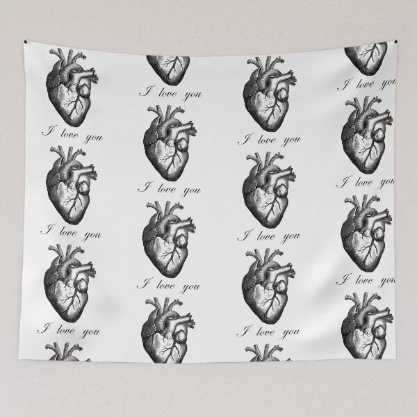 Item preview, Human Heart I Love You designed and sold by FreakyNerdTees.