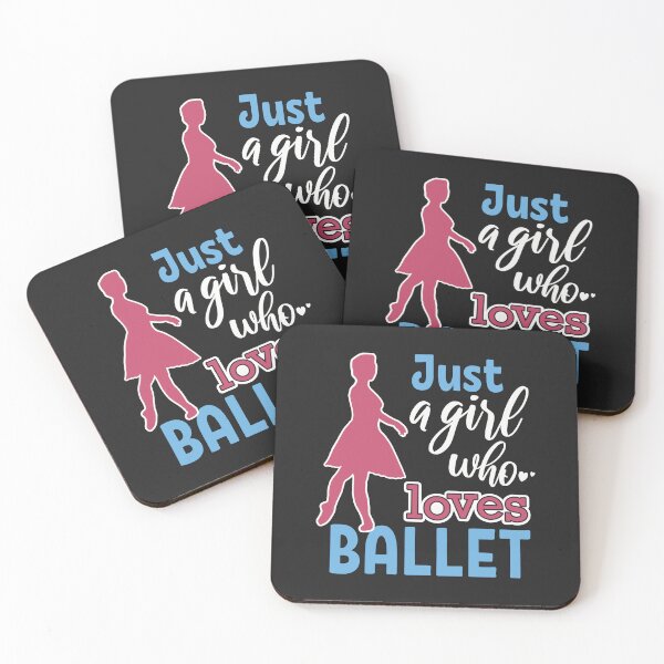 Item preview, Just a girl who loves ballet designed and sold by DanceDeck.