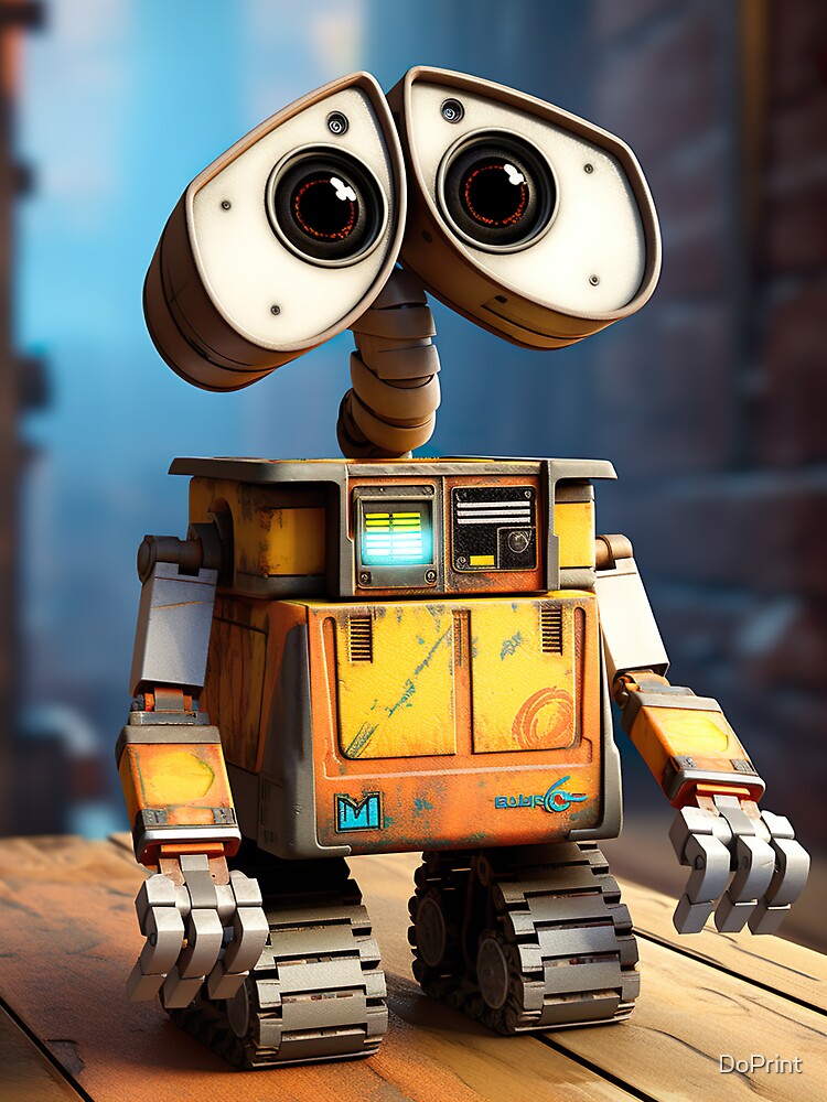 Whimsical Cartoon Robot Kid - Unique Digital Art for Kids and Robot  Enthusiasts Kids T-Shirt for Sale by DoPrint