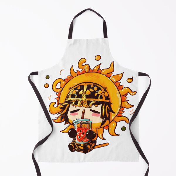 Item preview,  Tangled Sun Warrior drinking bubble tea V3 designed and sold by design19970.